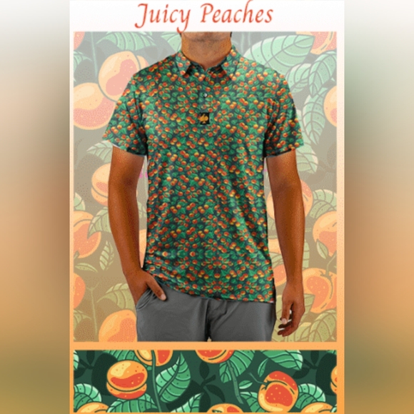 Pins & Aces Masters 2024 Golf Shirt - Picture 1 of 4